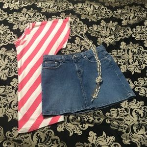 Calvin Klein Denim Skirt